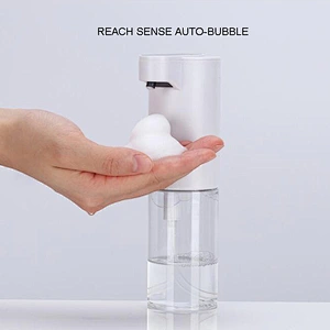 150ml In Stock Electric ABS Touchless Hand Induction Bubble Machine Mini Automatic Hand Sanitizer dispenser