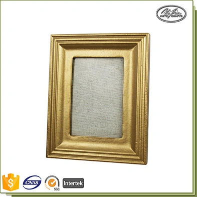 Customized multi size MDF gold square photo frame
