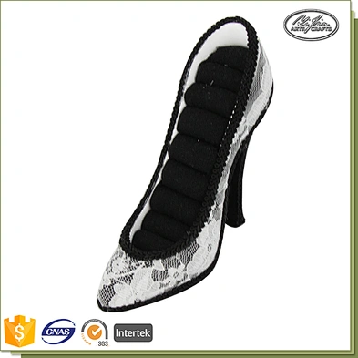 Colorful High Heel Shoe Shaped Jewelry Ring Holder