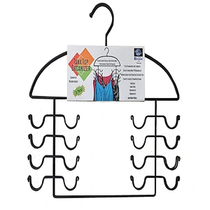Heavy Duty Chromed Steel Women's Sport Tank Top Hanger,  Strappy Dress and Bathing Suit Bra Organizer Hanger