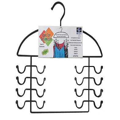 Heavy Duty Chromed Steel Women's Sport Tank Top Hanger,  Strappy Dress and Bathing Suit Bra Organizer Hanger