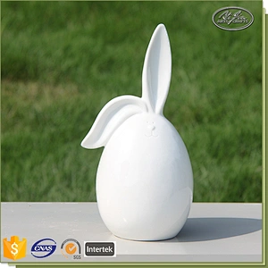 Custom white home decoration ceramic vase crafts
