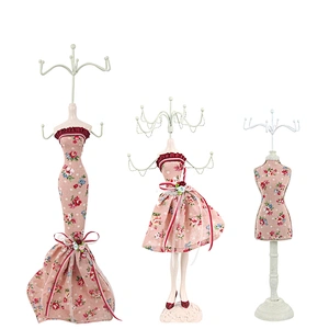 Wholesale custom necklace bracelet mannequin doll jewelry display
