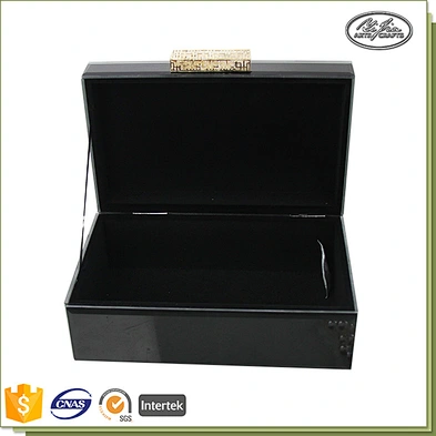 Personalized Luxury Glass Velvet Jewelry Display Box
