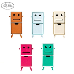 Wholesale custom colorful MDF paper holder tissue/tissue paper box smile