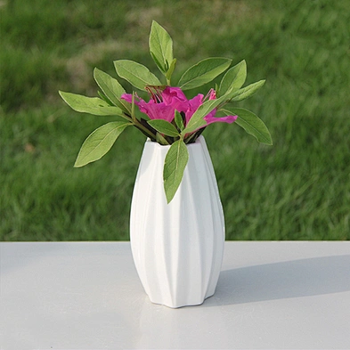 Modern Simple Customizable 10*10*15CM Ceramic Vase decoration vase