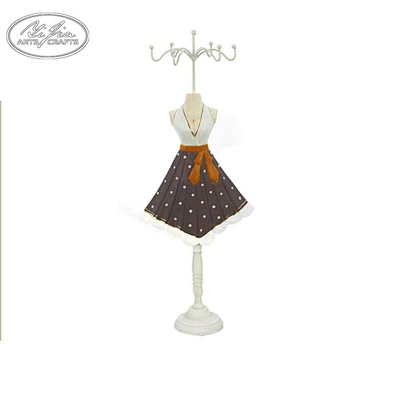 Custom Resin mannequin body bow jewelry holder doll