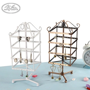 Customized rotating earrings display stand earring spin table earrings holder