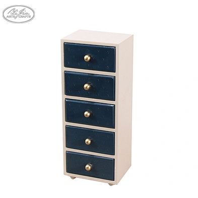 Colorful wooden drawer style custom jewelry storage box set