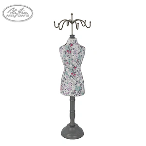 Wooden jewellery doll necklace mannequin display