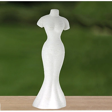 Paper Mache Twine Wardrobe Jewelry Accessory Display Mannequin