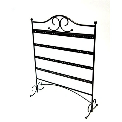 Customized metal jewelry display 60 pairs earring stand