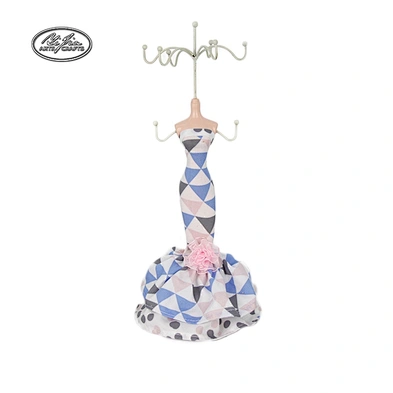 Jewellery shop decor Mermaid Model dress girl jewelry holder metal doll display