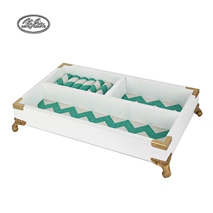 Custom logo eco-friendly red square sundries storage tray decorative storage boxes