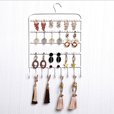Jewelry Organizer for Display,Jewelry Stand for Hanging Rings & Earrings, Wall-Mounted Vintage Jewelry Organizer