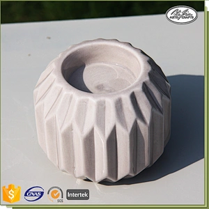 Home decoration customized small ceramic candle holder