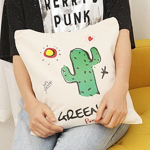 customized fashion women canvas bag tote print designer handled tote bag