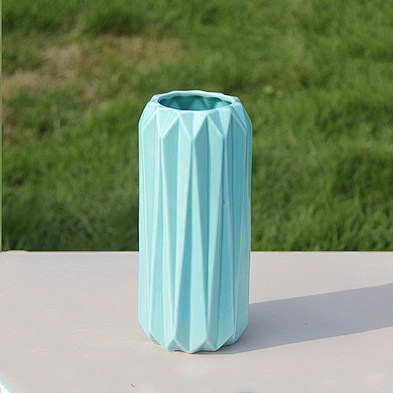Modern Simple Customizable 10*10*15CM Ceramic Vase decoration vase