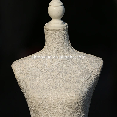MDF upper body paper string lace fabric wooden display cloth Mannequin