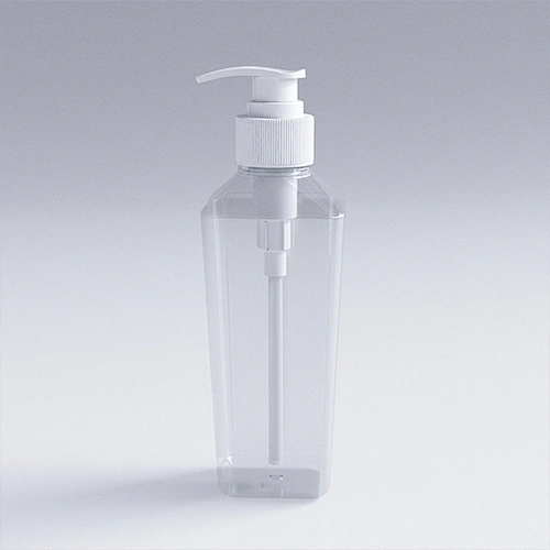 150 200 250ml Square Lotion Bottle Cosmetic Container Plastic Pump Dispenser Bottles
