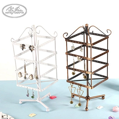 Customized rotating earrings display stand earring spin table earrings holder