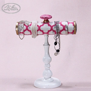 Customized t-bar jewelry watch display holder stand