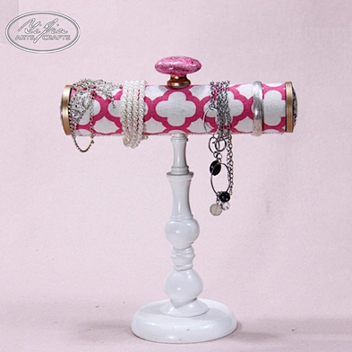 Customized t-bar jewelry watch display holder stand