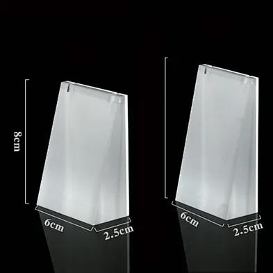 Customized necklace display stand acrylic necklace jewelry display stand
