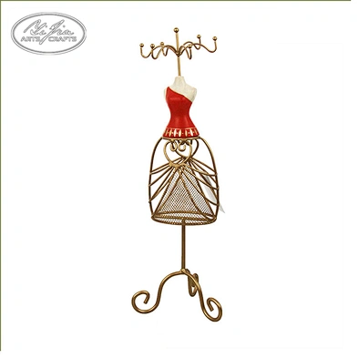 Modern art ring earring necklace jewelry doll stand jewelry holder jewellery stand
