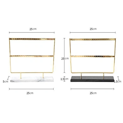 Earrings shelf display stand shop household desktop large capacity earring t stand
