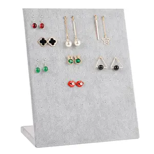 Jewelry frame gold and silver jewelry jade display props necklace rack earrings earrings pendant storage board display rack