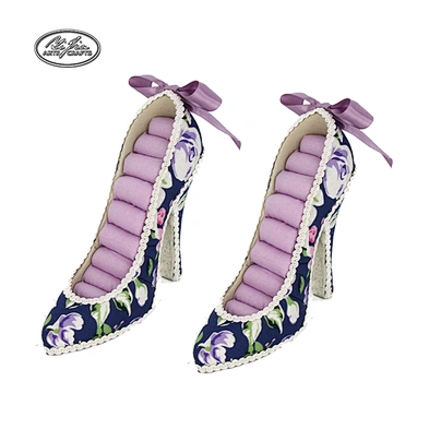 Modern Luxury Shoes style Jewelry Ring Window Jewellery Displays