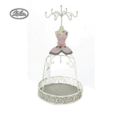 Metal mannequin jewelry holder, jewelry doll display stand