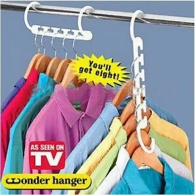 High Quality Triples Closet Space Wonder Clothes Hanger