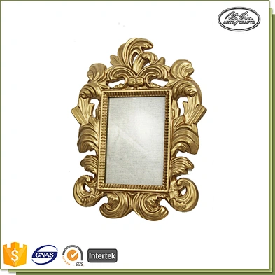 Customized multi size MDF gold square photo frame