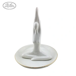 Jewellery ring dish decorative ring holder ceramic display tray