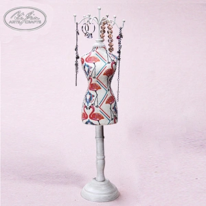 Fashion customized ring necklace jewelry doll mini mannequin jewelry holder