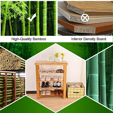 Customized Change Shoes Stool Shoe Cabinet Bamboo Home Entry Shoes Stool Simple  Bed Bench Seated Shoe Bench