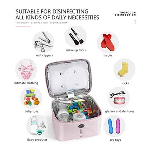 UV Sterilizer Box UVC LED Light Disinfection Bag For Beauty Tools Baby Bottle Underwear