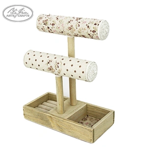 Classic design beautiful t bar bracelet jewelry display stand for ladies