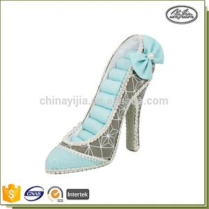 Customized High Heel Shoe Crafts Jewelry Ring Holder