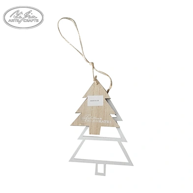 Wooden home decoration Christmas light star