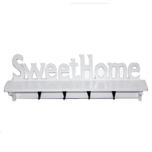 Wood Decorative Wall Hook Metal Decal Wall Hanger Decorative Wall Art Hanger
