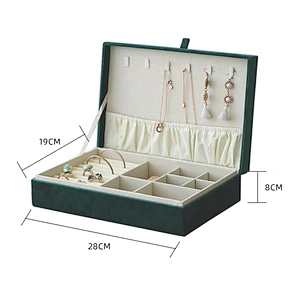 Customized Jewelry Shop Window Display Stand Flannel Mannequin Doll Jewelry Holder