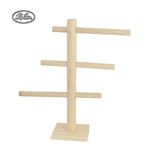 Handmade wooden jewelry bracelet display stand jewelry display doll stand