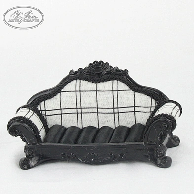 Vintage Decorative Resin Sofa Jewelry Ring Display