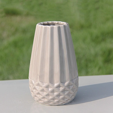 Modern Simple Customizable 10*10*15CM Ceramic Vase decoration vase