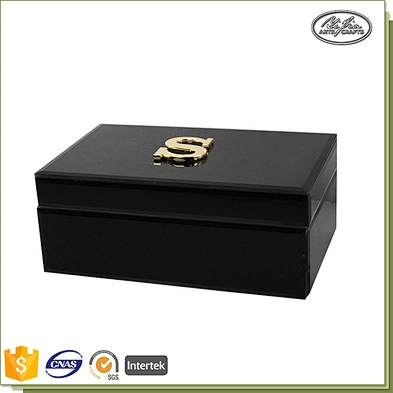 Personalized Luxury Glass Velvet Jewelry Display Box