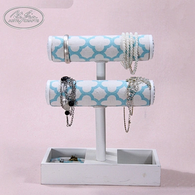 Wholesale desktop T-bar bracelet display stand ring necklace jewelry display