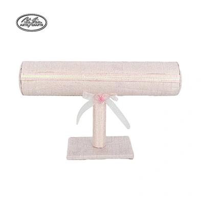 T Shaped Bracelet Display Stand Fabric Bracelet Holder
